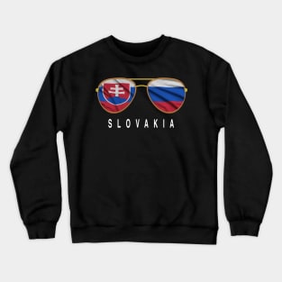 Slovakia Sunglasses, Slovakia Flag, Slovakia gift , Slovak , Crewneck Sweatshirt